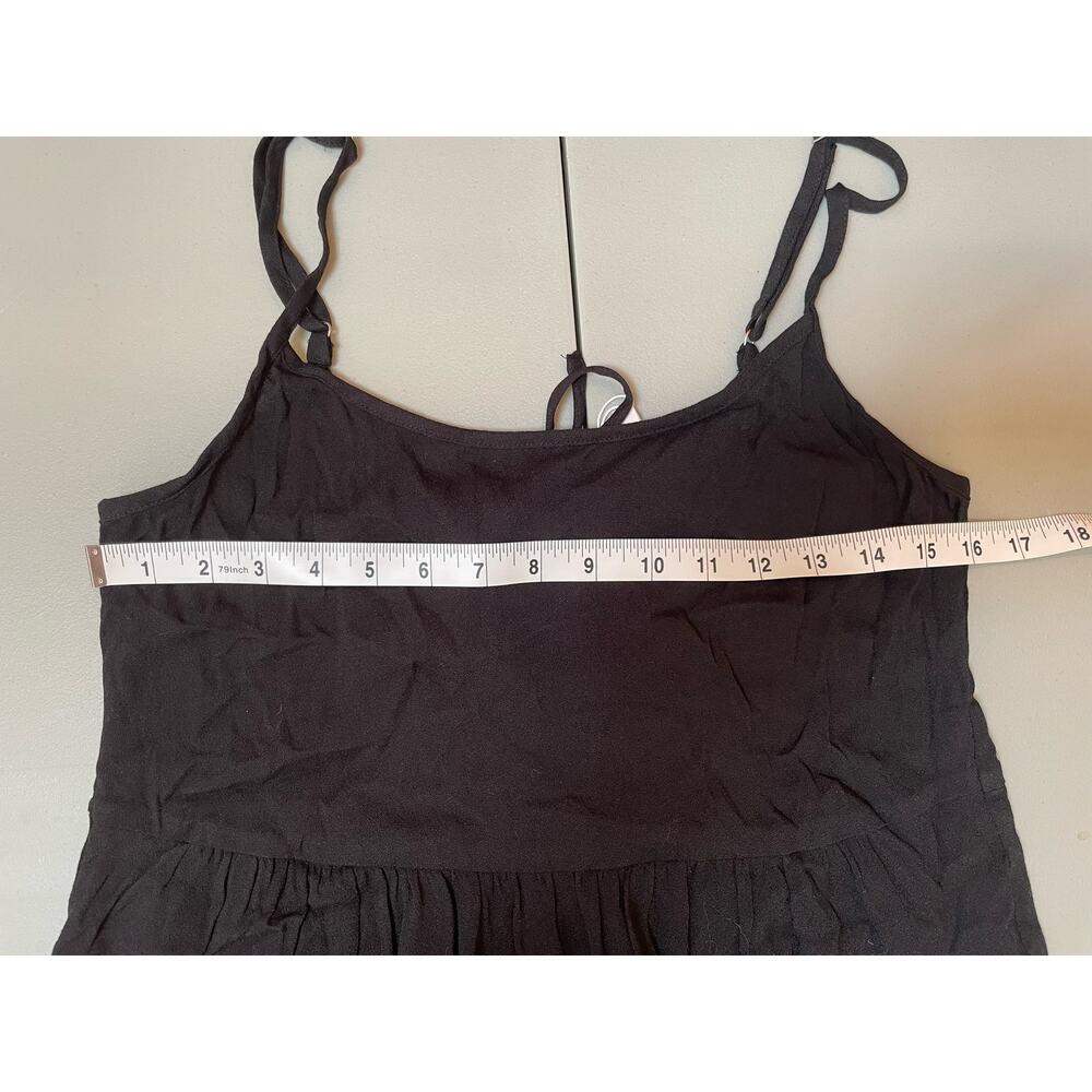 Avec Les Filles Black Dress Sz Small Sleeveless Classic Stretch NWT - Picture 4 of 6